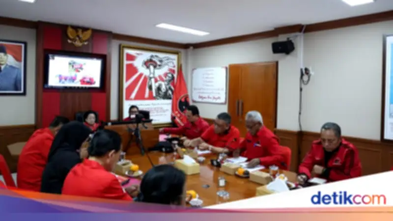 Megawati Pimpin Rapat PDIP Bahas Mitigasi El Nino, 8 Instruksi Diterbitkan