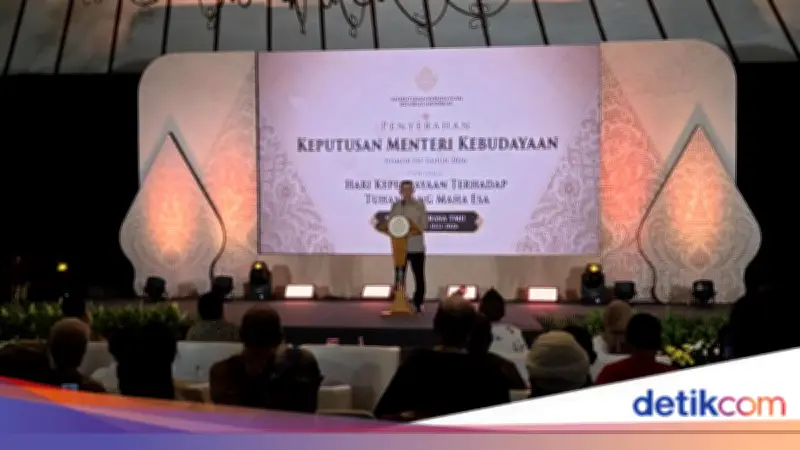 Menbud Fadli Zon Tetapkan 13 Juli sebagai Hari Kepercayaan