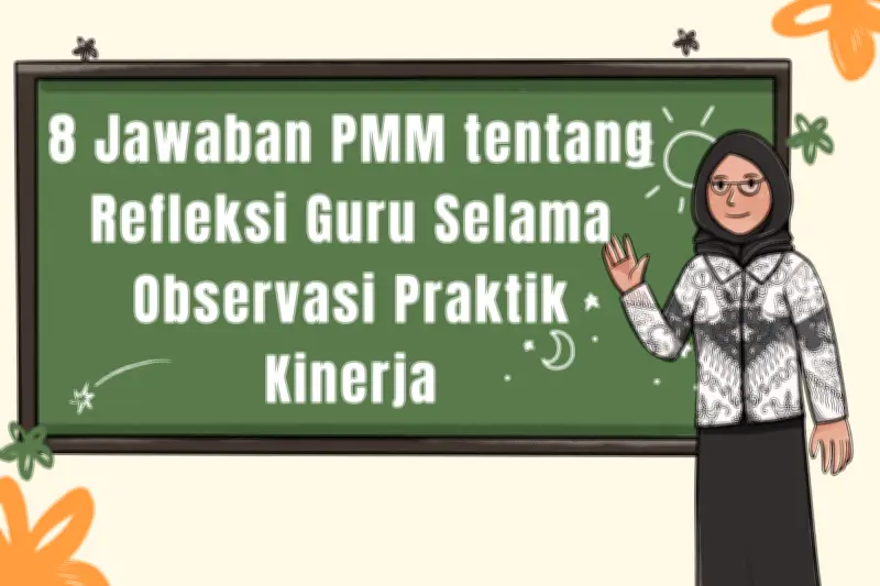 Observasi Kinerja Guru di PMM: Refleksi Praktik Pembelajaran