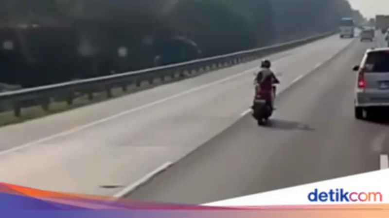 Pemotor Nyasar Masuk Tol Cikampek Gara-gara Salah Baca Google Maps