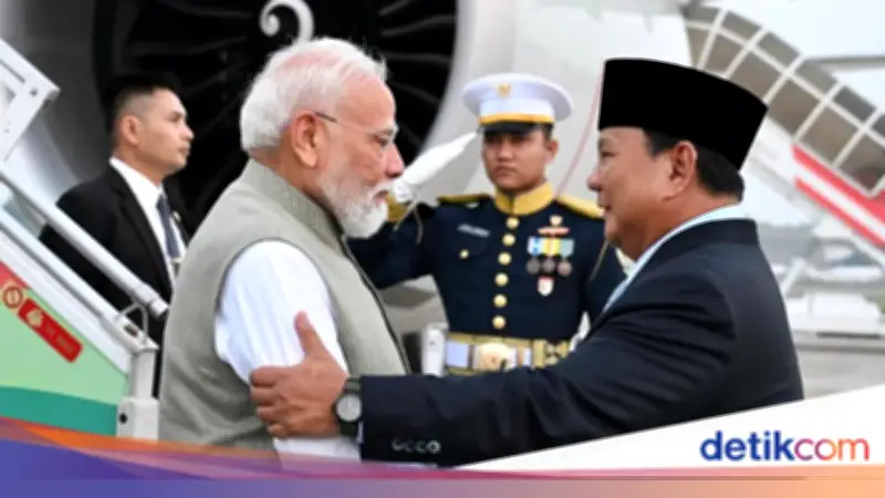 PM India Narendra Modi Kunjungi Indonesia, 7 Kerja Sama Akan Ditandatangani