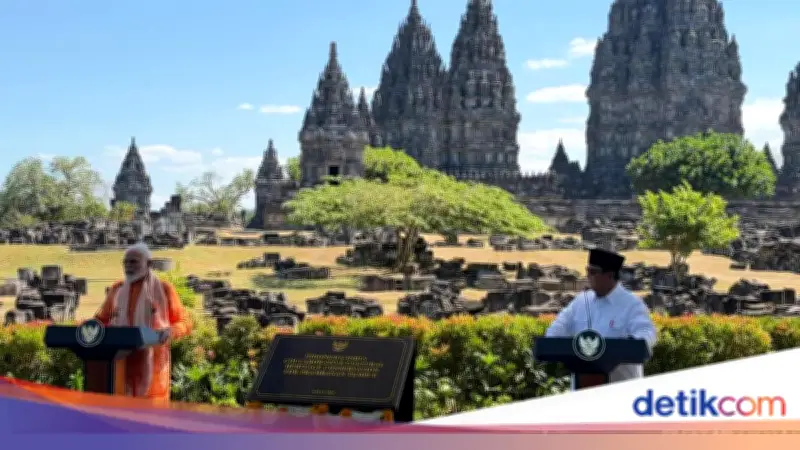 PM Modi Janji Restorasi Candi Prambanan Selesai Sebelum 2029, Akan Digelar Festival