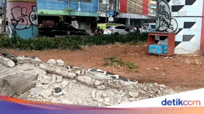 Polisi Tangkap 1 'Rayap Besi' Pencuri Pagar Taman Flyover Kampung Melayu