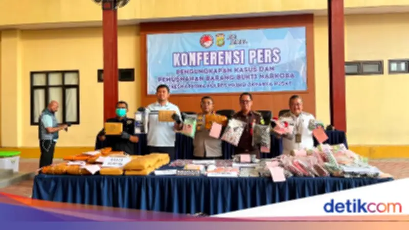 Polres Jakpus Bongkar 20 Kasus Narkoba Juni 2026, 15 Tersangka Diamankan