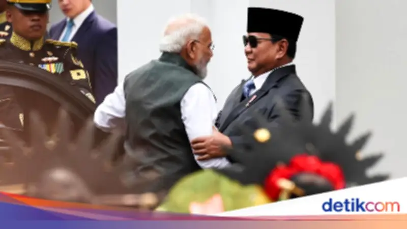 Prabowo Akui Banyak Meniru Kebijakan PM India Narendra Modi