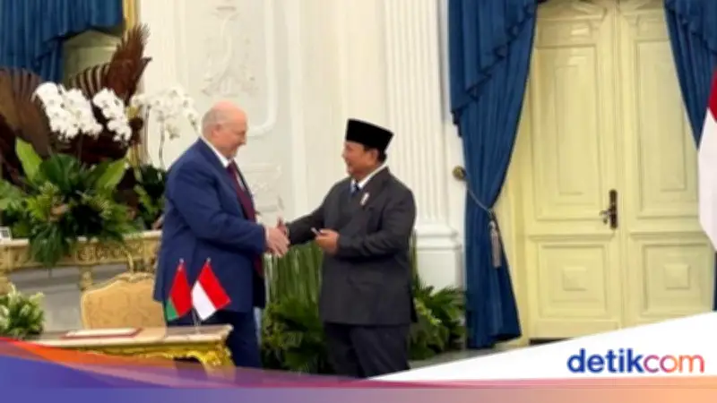Prabowo dan Presiden Belarus Luncurkan Roadmap Bilateral 2026-2030