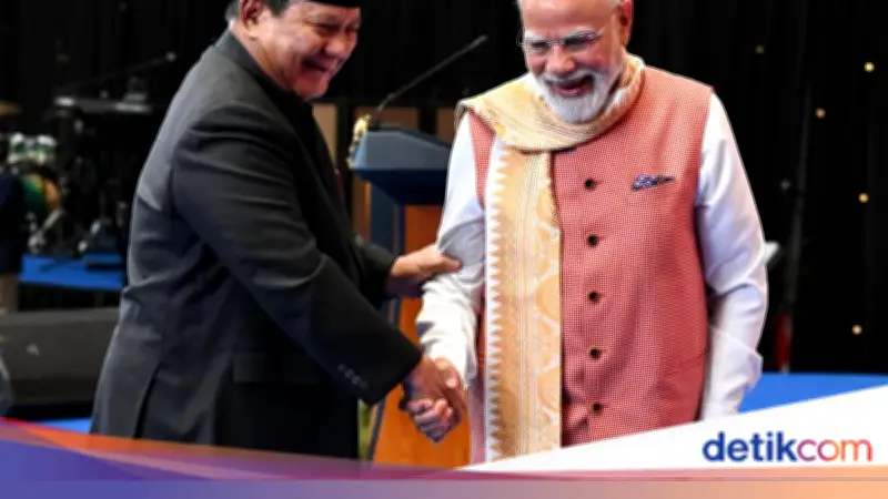 Prabowo ke PM Modi: Saya Punya DNA India, Tubuh Bergerak Saat Dengar Musik India