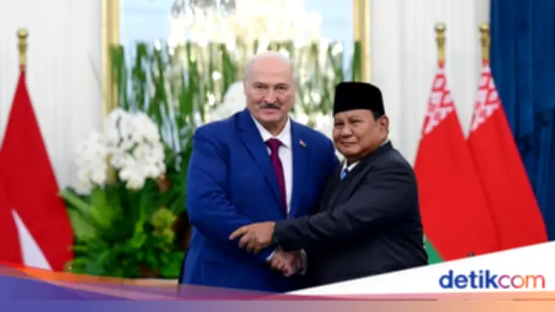 Presiden Belarus Jadi Tamu Negara Pertama yang Menginap di Istana Negara