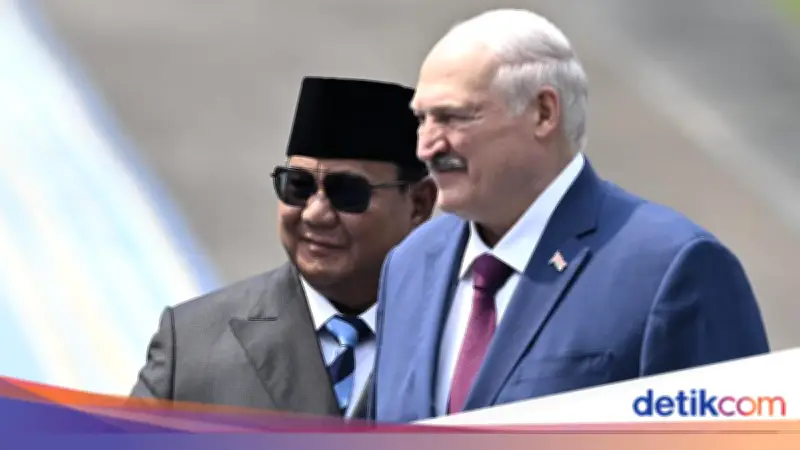 Presiden Belarus Kunjungi RI Lagi Setelah 13 Tahun, Prabowo: Suatu Kehormatan