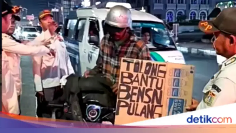 Pria Ngemis Modus Bensin Habis Berulang Kali, Dikirim ke Panti Sosial