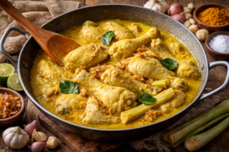 Resep Opor Ayam Kuning: Kuah Gurih Tidak Mudah Pecah