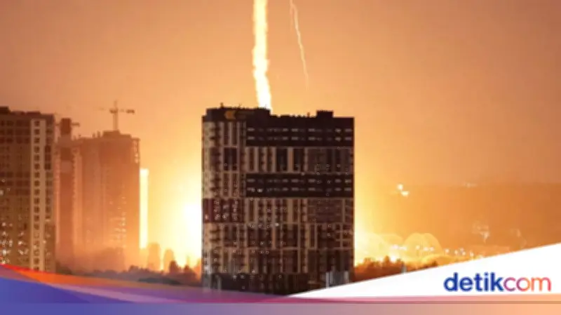 Rusia Bombardir Kyiv, 9 Tewas dan Puluhan Luka dalam Serangan Rudal dan Drone