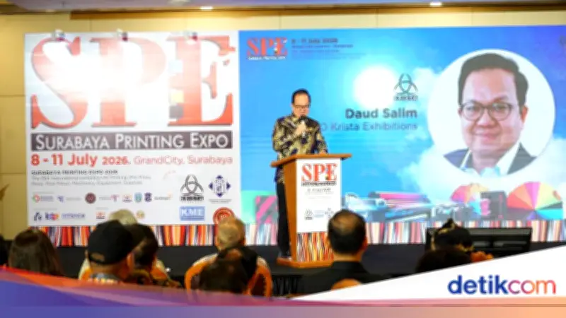 Surabaya Printing Expo 2026 Resmi Dibuka, Hadirkan AI Workshop dan Seminar UMKM