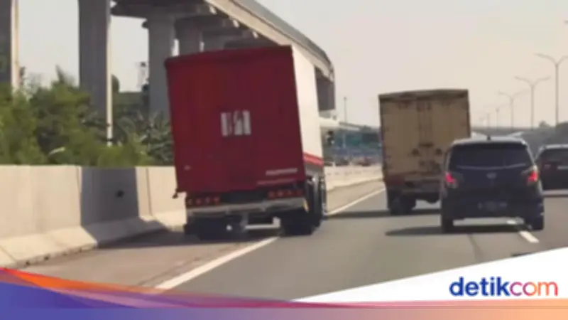 Truk Ugal-ugalan di Tol Jagorawi, Polisi Buru Sopir dan Siapkan Tilang