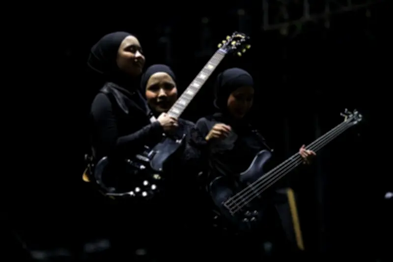 Voice of Baceprot Tampil Energik di Copenhell Festival Denmark