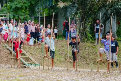 Festival Dolanan Anak di Batang Hidupkan Kembali Permainan Tradisional