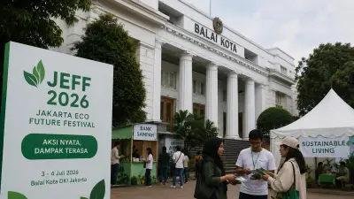 Festival Lingkungan JEFF 2026 di Balai Kota Ajak Warga Jaga Jakarta