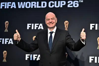 Foto Gianni Infantino Hadiri Dua Pertandingan Piala Dunia 2026 Sekaligus Ternyata Hoaks