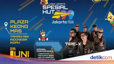HUT ke-499 Jakarta: Disparekraf Hadirkan Lumina Jakarta di TMII dengan Laser Show