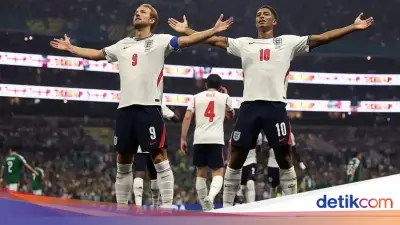 Inggris Taklukkan Meksiko di Stadion Azteca, Bellingham Bintang Lapangan