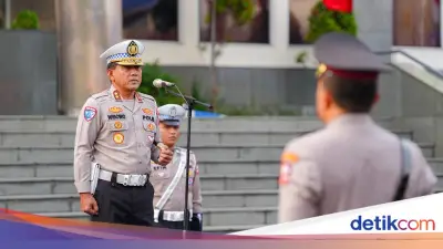 Kakorlantas Pimpin Sertijab PJU, Tekankan Kekompakan dan Ketangguhan
