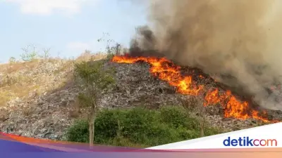 Kebakaran TPA Pakusari Jember Diduga Akibat Puntung Rokok, 500 Meter Persegi Terbakar