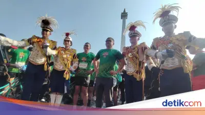 Kostrad Run 2026 Diikuti 10 Ribu Pelari, AHY dan 3 Kepala Staf TNI Turut Serta