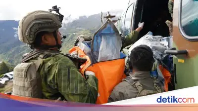 Pilot AS Tewas Ditembak KKB di Yahukimo, Jenazah Dievakuasi ke Timika
