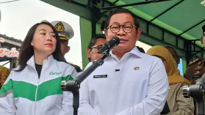 Pramono Perintahkan Percepatan Perbaikan Jalan Ambles Pulo Gadung