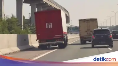 Truk Ugal-ugalan di Tol Jagorawi, Polisi Buru Sopir dan Siapkan Tilang