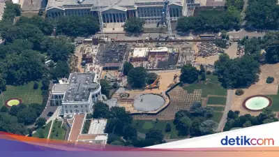 Trump Bangun Helipad Baru di Gedung Putih, Biaya Ditanggung Sikorsky