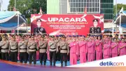 1.465 Personel Polda Sumsel Naik Pangkat di Hari Bhayangkara ke-80