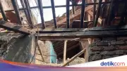 4 Rumah di Ciampea Bogor Rusak Diterjang Angin Kencang