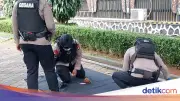 Benda Diduga Mortir Ditemukan di TMII, Gegana Evakuasi