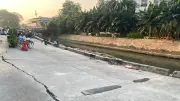 Dicor Hari Ini, Retak Lagi Esok: Lingkaran Setan Warga Jalan Amblas Pulo Gadung