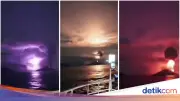 Gunung Anak Krakatau Erupsi Level Siaga, Nakhoda di Selat Sunda Diminta Waspada