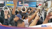 KRL Red Line Kembali Normal Setelah Tertahan 30 Menit di Stasiun UP