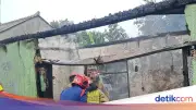 Lupa Matikan Kompor Saat Masak Air, Ruko di Bogor Ludes Terbakar