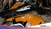 McLaren Andra ST Tabrak Tiang Listrik hingga Terbelah di Sukoharjo