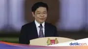 PM Singapura Lawrence Wong Tiba di Jakarta, Disambut Menlu Sugiono