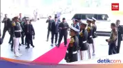 Prabowo dan Gibran Tiba di DPR Jelang Kedatangan PM India Modi